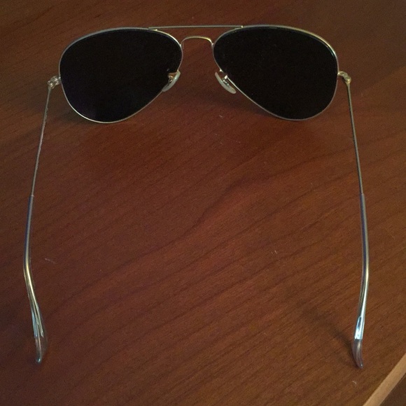 Ray Ban Polarized Mirrored Aviators Never Used Made in Italy 🇮🇹 - Picture 5 of 7